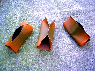 木目の紙の器(３種類)